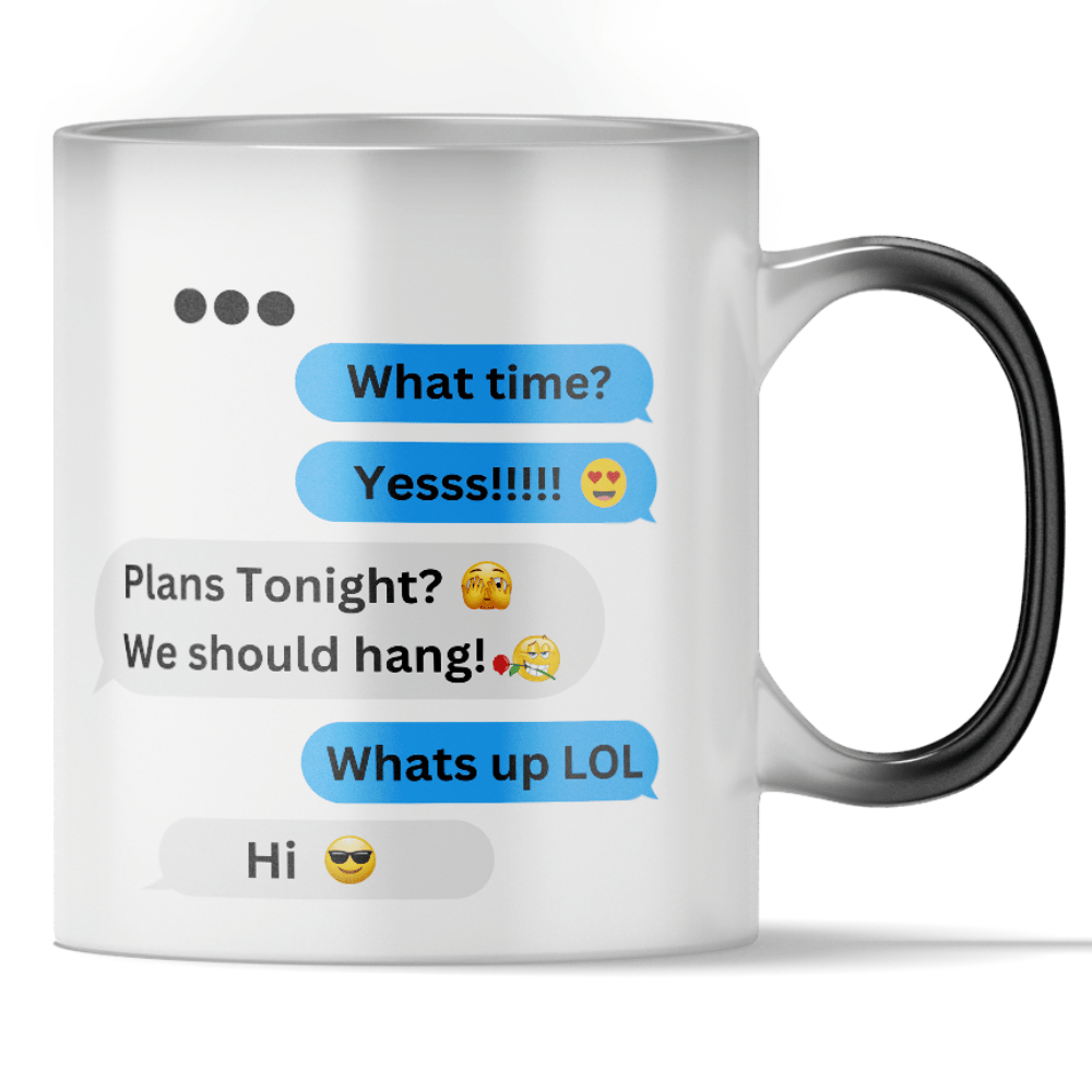 Load video: &#39;Texting a Ghost&#39; - Funny Color Changing Mug