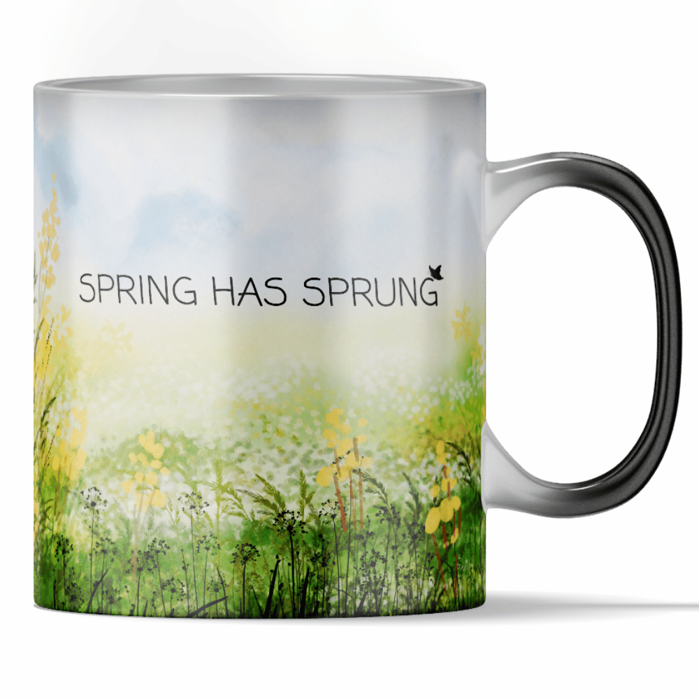 Load video: &#39;Spring Has Sprung&#39; - Beautiful Color Changing Mug